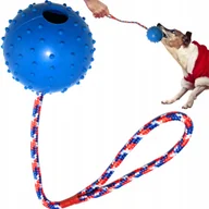 Zabawki dla psów - PETSTORY Zabawka piłka na SZNURKU na przysmaki PSA do RZUCANIA gryzak 6x30 - miniaturka - grafika 1