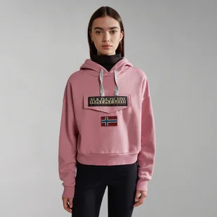 Damska Bluza NAPAPIJRI BURGEE W NP0A4HC5P871 – Różowy - Bluzy damskie - miniaturka - grafika 1