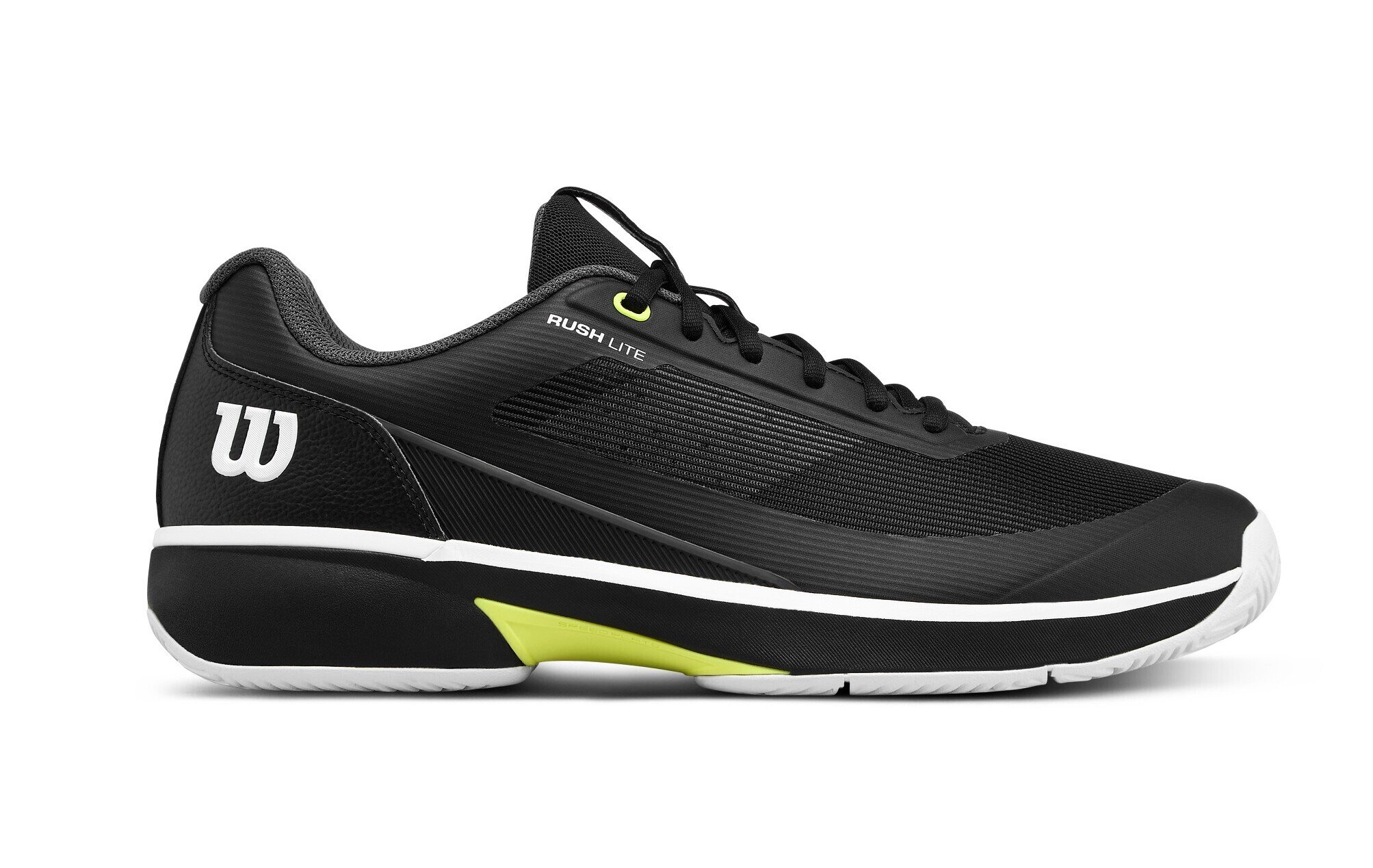 Męskie buty tenisowe Wilson Rush LITE 5 Black/White/Safety Yellow EUR 45 1/3