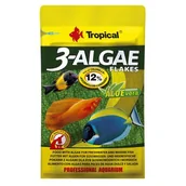 Pokarm dla ryb - Pokarm dla ryb z algami 3-Algae Flakes 12 g Tropical - miniaturka - grafika 1