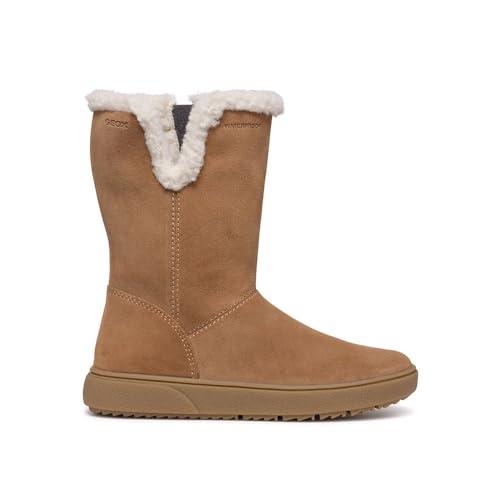 Geox Dziewczyna Theleven Botki WPF, Whisky, 35 EU