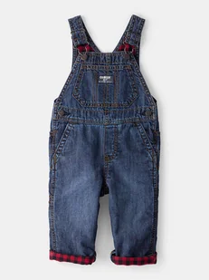 OshKosh Ogrodniczki w kolorze niebieskim - Spodenki dla niemowląt - miniaturka - grafika 1