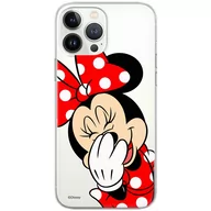 Etui i futerały do telefonów - Etui Disney dedykowane do Iphone XS Max, wzór: Minnie 006 Etui częściowo przeźroczyste, oryginalne i oficjalnie licencjonowane - miniaturka - grafika 1