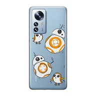 Etui i futerały do telefonów - ERT GROUP etui na telefon Xiaomi 12 / 12X, case oryginalny i oficjalnie licencjonowany przez Star Wars, wzór BB 8 010, optymalnie dopasowane, plecki z TPU częściowo przeźroczyste - miniaturka - grafika 1