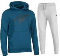 Dresy męskie - 4F MÄSKI DRES BAWEĹNA KOMPLET BLUZA SPODNIE / rozm XXL - miniaturka - grafika 1