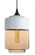 Lampy sufitowe - Orebro 2 White - nowoczesna lampa wisząca biała Orebro 2 White - miniaturka - grafika 1