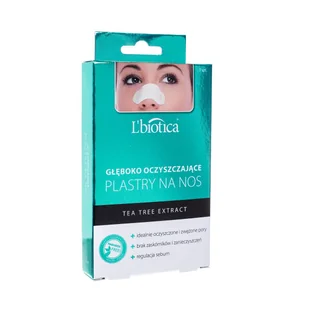 L'BIOTICA LBIOTICA Lbiotica głęboko oczyszczające plastry na nos x 3 szt - Problemy skórne - miniaturka - grafika 3