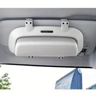 Inne - Etui na okulary samochodowe, Klips do okularów przeciwsłonecznych na osłonie przeciwsłonecznej, Wielofunkcyjne kreatywne pudełko do przechowywania - miniaturka - grafika 1