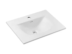 Umywalka meblowa Comad Sky 60x46 cm prostokątna biały mat - Umywalki - miniaturka - grafika 1