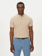 Koszulki męskie - BOSS Polo Pallas 50468362 Beżowy Regular Fit - miniaturka - grafika 1