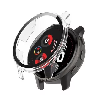 Etui + Szkło 2W1 Do Garmin Venu 2S / Vivoactive 4S Przezroczyste - Akcesoria do smartwatchy - miniaturka - grafika 1