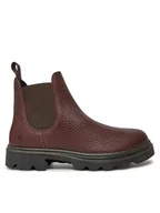 Botki damskie - ECCO Sztyblety Grainer W 21475301072 Brązowy - miniaturka - grafika 1