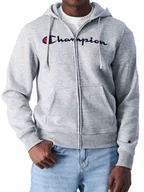 Bluzy męskie - BLUZA męska CHAMPION z kapturem 220255-EM021 ciepła bawełniana na zamek 2XL - miniaturka - grafika 1