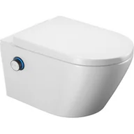 Kompakty WC - Excellent Dakota 2.0 D2 toaleta myjąca wisząca z pokrętłem sterującym biała/czarny CEEX.4024.593.D2.WH/CEEX.4022.D2.BL - miniaturka - grafika 1