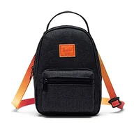 Plecaki - Herschel Unisex - plecak dla dorosłych Nova Crossbody, Czarny crosshatch zachód słońca, One size - miniaturka - grafika 1