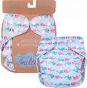 Pieluchy - Simed SIMED PIELUSZKA OTULACZ DELFINKI - miniaturka - grafika 1