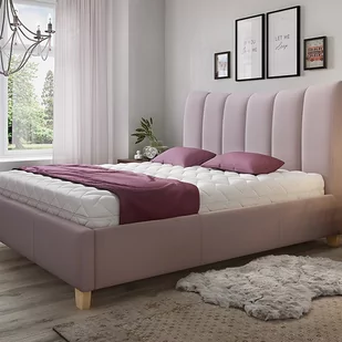 Łóżko ARIEL COMFORTEO tapicerowane : Rozmiar - 160x200, Tkanina - Grupa II, Pojemnik  - Bez pojemnika - Łóżka - miniaturka - grafika 1