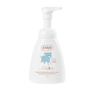 ZIAJA Ziajka pianka do mycia buzi, rączek i ciała dla dzieci od 1 roku życia, 250ml - Balsamy i oliwki dla dzieci - miniaturka - grafika 1