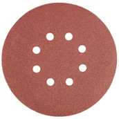Materiały ścierne - Krążki ścierne 150 mm, K120, 5 szt,, z 8 otworami GRAPHITE - miniaturka - grafika 1