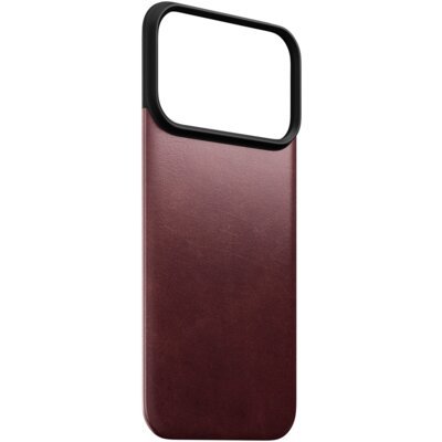Etui NOMAD Magnetic Leather Back do Apple iPhone 17 Pro/18 Pro Burgundowy