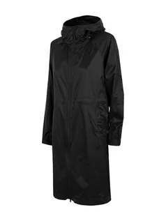 Kurtki damskie - 4F Płaszcz w kolorze czarnym - grafika 1