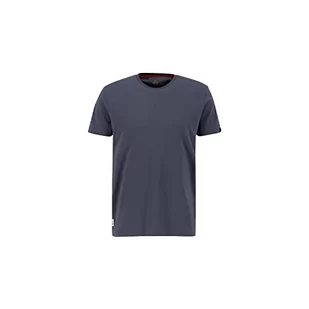 ALPHA INDUSTRIES Koszulka męska, 136-greyblack, XL - Koszulki męskie - miniaturka - grafika 1