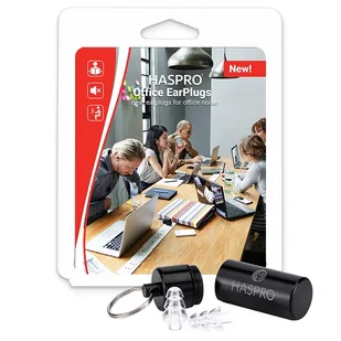 HASPRO HASPRO Office Universal zatyczki do uszu x 2 szt - Akcesoria medyczne - miniaturka - grafika 1
