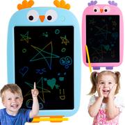 Tablice dla dzieci - Tablica Znikopis Ekran LCD Sówka Tablet Graficzny Z Długopisem Do Nauki - miniaturka - grafika 1