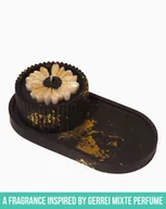 Świece - Zestaw Złoty Blask Natury - Świeca Perfumowana 75ml - Podstawka Gipsowa - Zapach Inspirowany Perfumami Gerrei Mixte - miniaturka - grafika 1