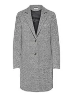 Płaszcze damskie - Only Kobiety Onlcarrie Mel Płaszcz, Szary, 34 EU - miniaturka - grafika 1