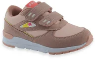 Buty dla dziewczynek - Wiosenne buty sportowe dla dziewczynki na rzep BARTEK 150429031 Różowe - miniaturka - grafika 1