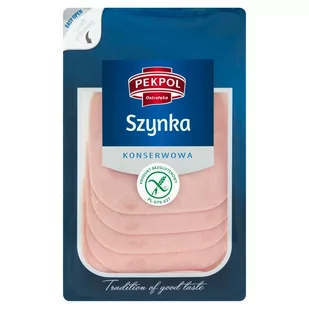 Pekpol Szynka konserwowa 100 g - Kiełbasa i wędliny - miniaturka - grafika 1