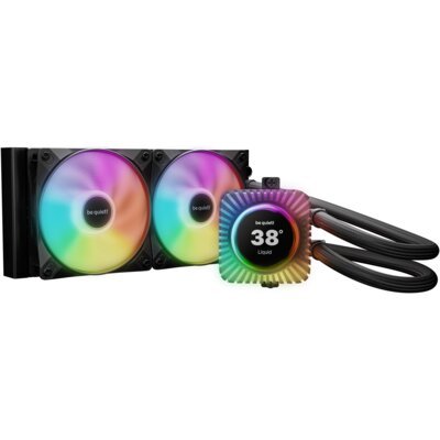 Chłodzenie wodne BE QUIET! Light Loop IO LCD 240 ARGB Czarny BW034