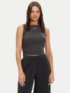 Koszulki i topy damskie - Guess Top V5YP00 J1314 Szary Slim Fit - miniaturka - grafika 1