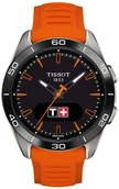 Zegarki męskie - Zegarek Tissot T153.420.47.051.02 T-Touch Connect Sport 43,75mm - miniaturka - grafika 1