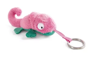 Nici, Brelok pluszowy na klucze kameleon Candymon 8 cm 48962, Różowy - Breloki - miniaturka - grafika 1