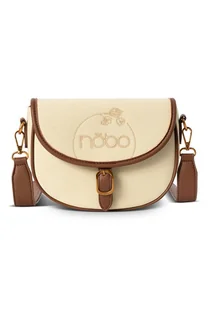 Płócienna listonoszka Nobo - Torebki damskie - miniaturka - grafika 1