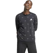 Bluzy męskie - adidas Bluza męska Crew, Czarny, S - miniaturka - grafika 1