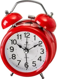 Perfect Budzik Perfect PT253 czerwony głośny alarm cichy mechanizm . - Zegary - miniaturka - grafika 1