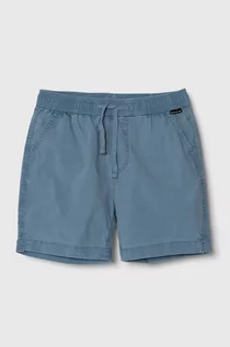 Spodnie i spodenki dla chłopców - Quiksilver szorty dziecięce TAXER YOUTH kolor niebieski regulowana talia - grafika 1