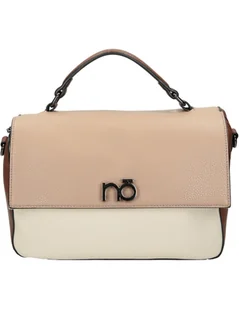 Fioletwoy portfel Nobo z kwiatowym printem - NOBO - Portfele - miniaturka - grafika 1