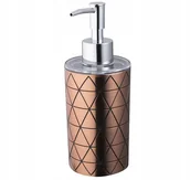 Mydelniczki i dozowniki mydła - Dozownik Łazienkowy Do Mydła W Płynie Miedziany - miniaturka - grafika 1