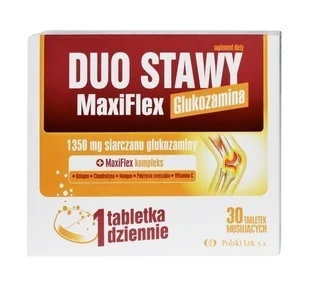 Polski Lek GLUKOZAMINA DUO STAWY MAXIFLEX 30 szt. - Stawy, mięśnie, kości - miniaturka - grafika 1