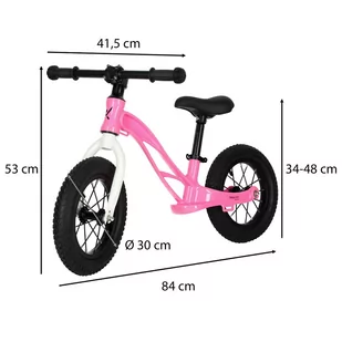 Rowerek biegowy Trike Fix Active X1 różowy - Rowerki biegowe - miniaturka - grafika 7