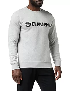 Bluzy męskie - Element Męska bluza Blazin – bluza dla mężczyzn szary szary (Grey Heather) XL - grafika 1