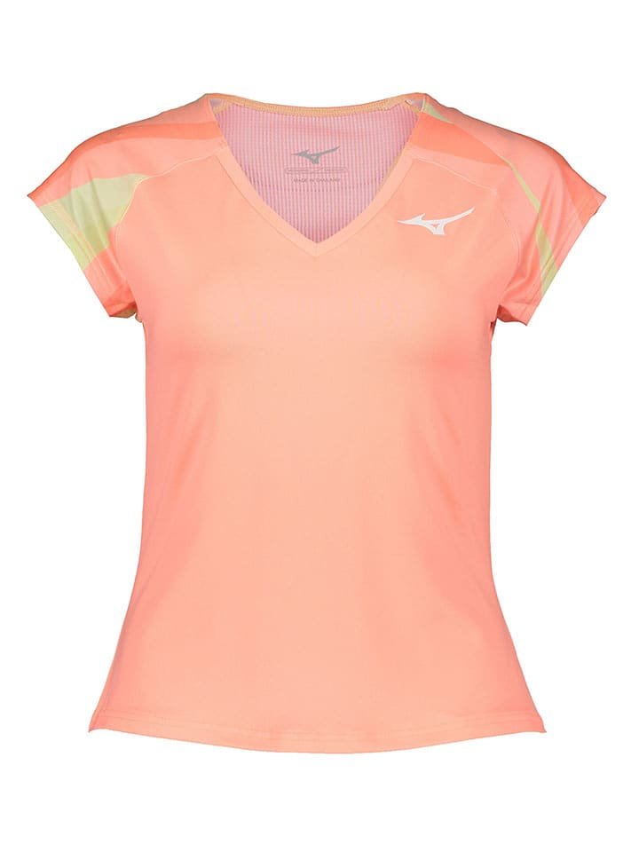 Mizuno Koszulka funkcyjna w kolorze pomarańczowym
