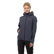 Odzież trekkingowa damska - Kurtka przeciwdeszczowa damska Jack Wolfskin Elsberg 2.5L - miniaturka - grafika 1