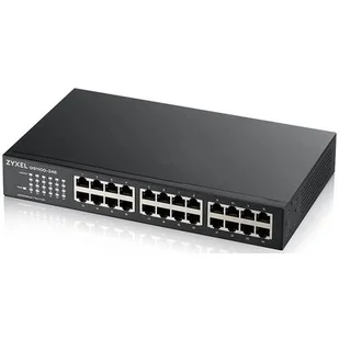 Zyxel Przełącznik niezarządzalny GS1100-24Ev3 24xGbE GS1100-24E-EU0103F GS1100-24E-EU0103F - Switche - miniaturka - grafika 1
