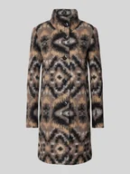 Płaszcze męskie - Płaszcz wełniany ze stójką i listwą guzikową model ‘Flora’ - miniaturka - grafika 1