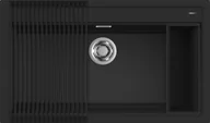 Zlewozmywaki - ELLECI BEST 360 + AKC black (K86) KERATEK - miniaturka - grafika 1